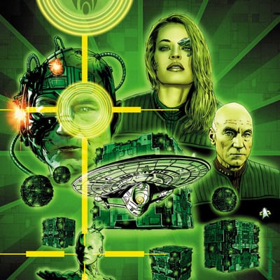 Star trek: the next generation - hive #1 artist print