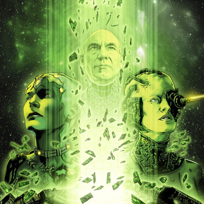 Star trek: the next generation - hive #4 artist print