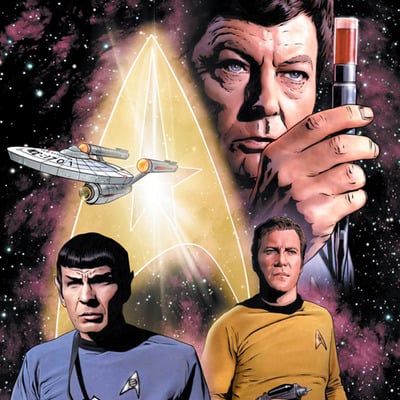Star trek: the original series: season four #1 artist print