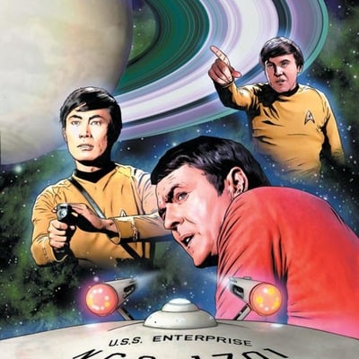 Star trek: the original series: season four #2 artist print