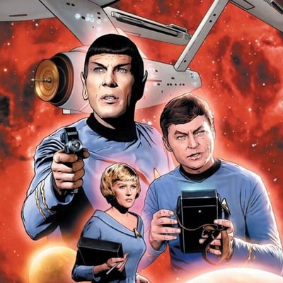 Star trek: the original series: season four #5 artist print