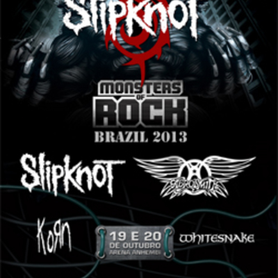Slipknot live at monsters of rock brazil 2013 dvd