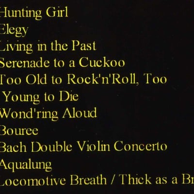 Jethro tull in tribute to j.s.bach march 16,1985 dvd