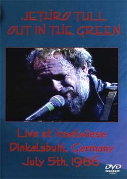 JETHRO TULL Out In The Green Live At Inselwiese Dinkelsbuhl,GERMANY July 5th,1986 DVD