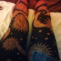 Fashion Moon Elastic Force Long Pants - Thumbnail 2