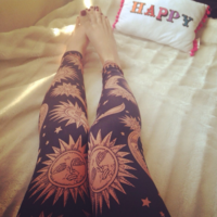 Fashion Moon Elastic Force Long Pants - Thumbnail 4