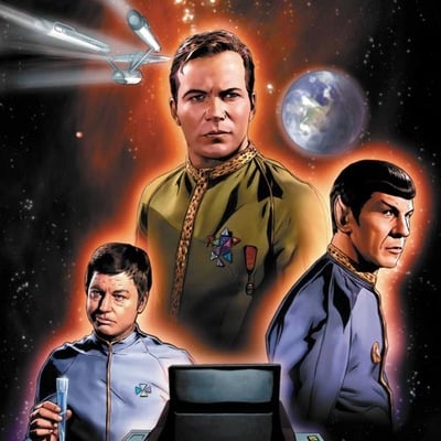 Star trek: the original series: mission's end #5 artist print
