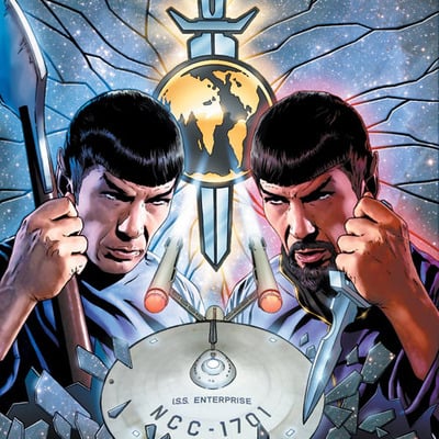 Star trek: mirror images #1 artist print