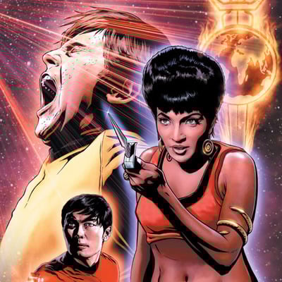 Star trek: mirror images #4 artist print