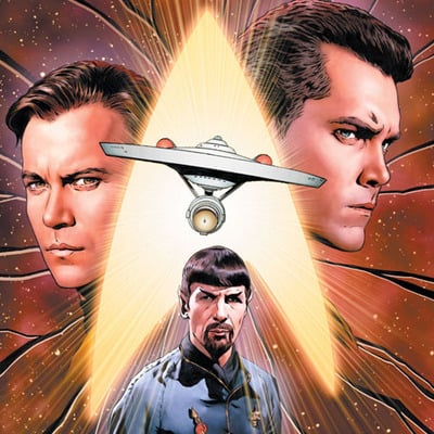 Star trek: mirror images #5 artist print