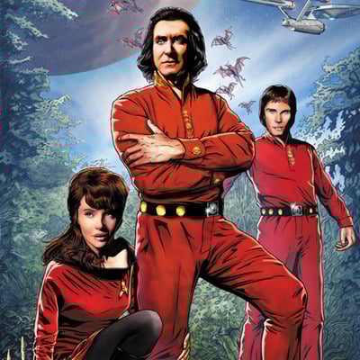 Star trek: khan: ruling in hell artist print