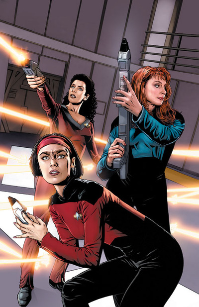 Star Trek: The Next Generation: Intelligence Gathering #4 Artist Print