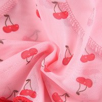 Cute Sweet 90S Pink Cherry Print V Neck Crop Top Sleeveless Shirt Camisole Party Club Summer Casual E-Girl Kawaii Korean Japanese Harajuku Streetwear - Thumbnail 6