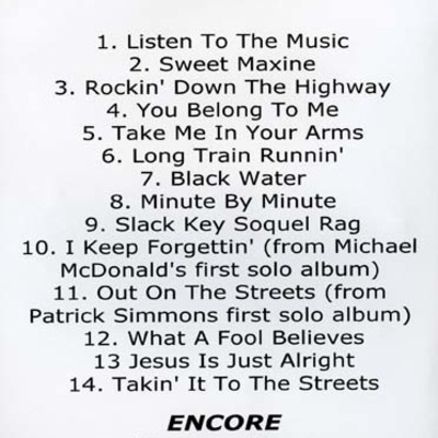 The doobie brothers farewell tour 1982 dvd