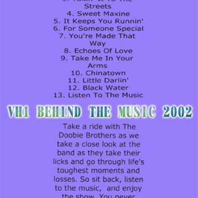 The doobie brothers chicago soundstage 1977 & vh1 behind the music 2002 dvd