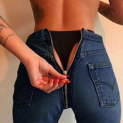 Zipper Women'S Sexy Jeans