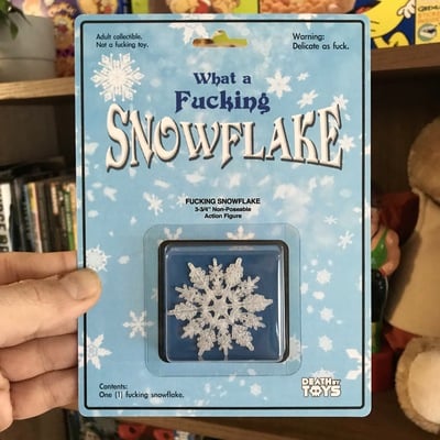 Snowflake action figure