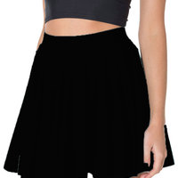 New fashion court simple candy solid color pleated skirt - Thumbnail 3