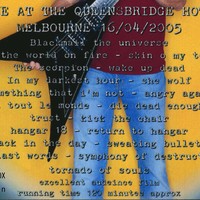 MEGADETH MELBOURNE 2005 DVD - Thumbnail 1