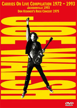 JOE WALSH Carries On Live Compilation 1972-1993 (Jacksonville 1993 + Don Kishner’s Rock Concert 1975) DVD