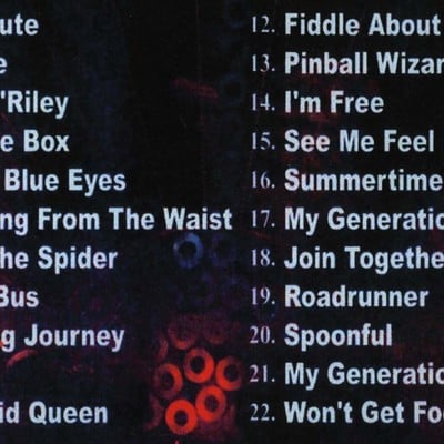 The who live in cleveland 1975 dvd