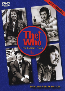 THE WHO THE SUMMIT-1975 DVD
