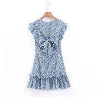 Sweet Sexy V-Neck Halter Dress - Thumbnail 1