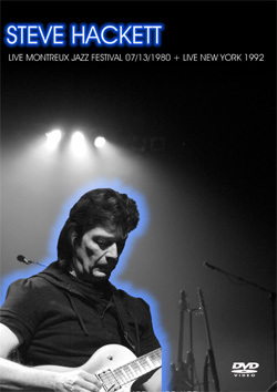 STEVE HACKETT Live Montreux Jazz Festival 07.13.1980 + Live New York 1992 DVD