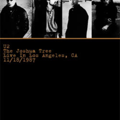 U2 the joshua tree live in los angeles, ca 11.18.1987 dvd