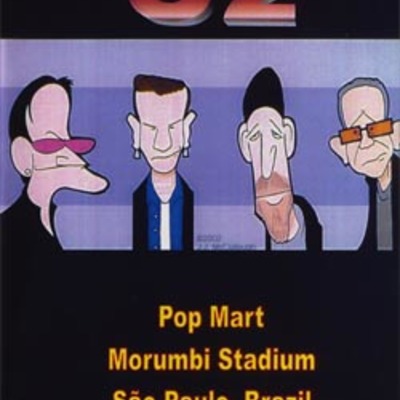 U2 pop mart morumbi stadium sao paulo,brazil january 30th,1998 dvd - Thumbnail 4