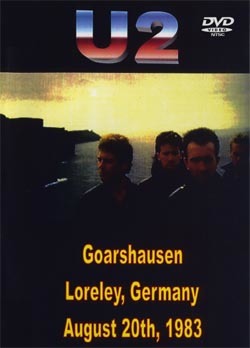 U2 GOARSHAUSEN LORELEY,GERMANY AUGUST 20th,1983  DVD