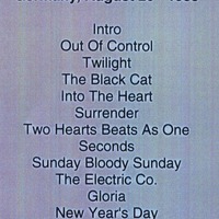 U2 GOARSHAUSEN LORELEY,GERMANY AUGUST 20th,1983  DVD - Thumbnail 1