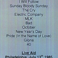 U2 WESTFALLEN HALLE DORTMUND,GERMANY NOVEMBER 21st,1984 DVD - Thumbnail 1