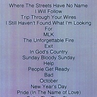 U2 CARRIER DOME SYRACUSE,NY OCTOBER 9th,1987  DVD - Thumbnail 1