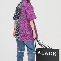 PAISLEY COLOR BLOCK SHIRT - Thumbnail 2