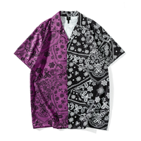 PAISLEY COLOR BLOCK SHIRT - Thumbnail 3