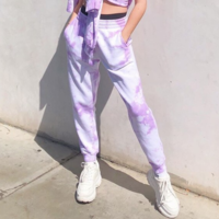 TIE-DYE PURPLE JOGGER  - Thumbnail 1