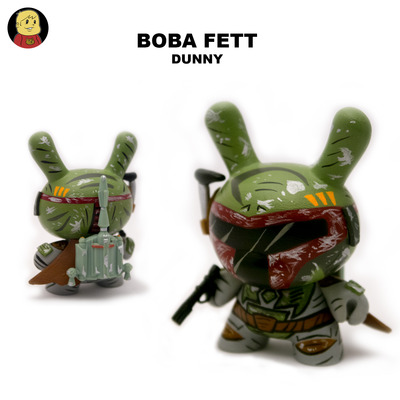 Boba fett dunny 3" custom