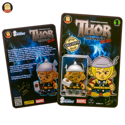 Thor munny micro carded custom