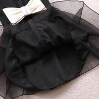 Sleeveless Fashion Bow Belt Dress - Thumbnail 3