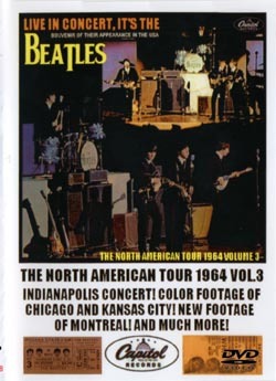 Beatles Live in Concert US & Canada 1964 Vol 3 DVD