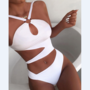 Sexy Printed Bikini One Piece Swimsuit Swimwear-2
