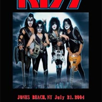 Kiss jones beach,ny july 21.2004 dvd