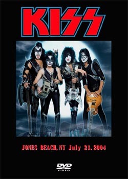 KISS JONES BEACH,NY July 21.2004 DVD