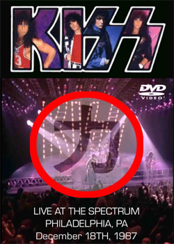 KISS Live Spectrum Philadelphia, Pa. 1987 DVD