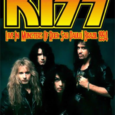 Kiss live in monsters of rock sao paulo, brazil 1994 dvd