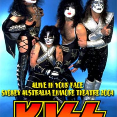 Kiss in your face alive in sydney australia enmore theatre 2004 dvd