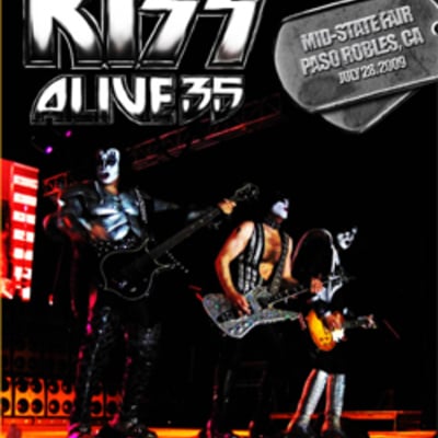 Kiss live in paso robles, ca 07.28.2009 dvd