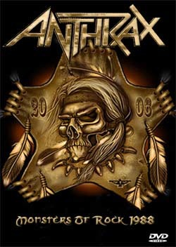 ANTHRAX Monsters Of Rock '88 + Live In Germany 88 DVD
