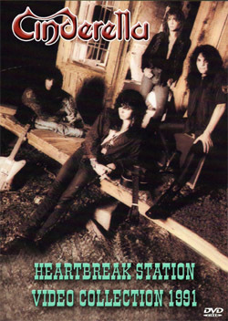 CINDERELLA Heartbreak Station Video Collection 1991 DVD